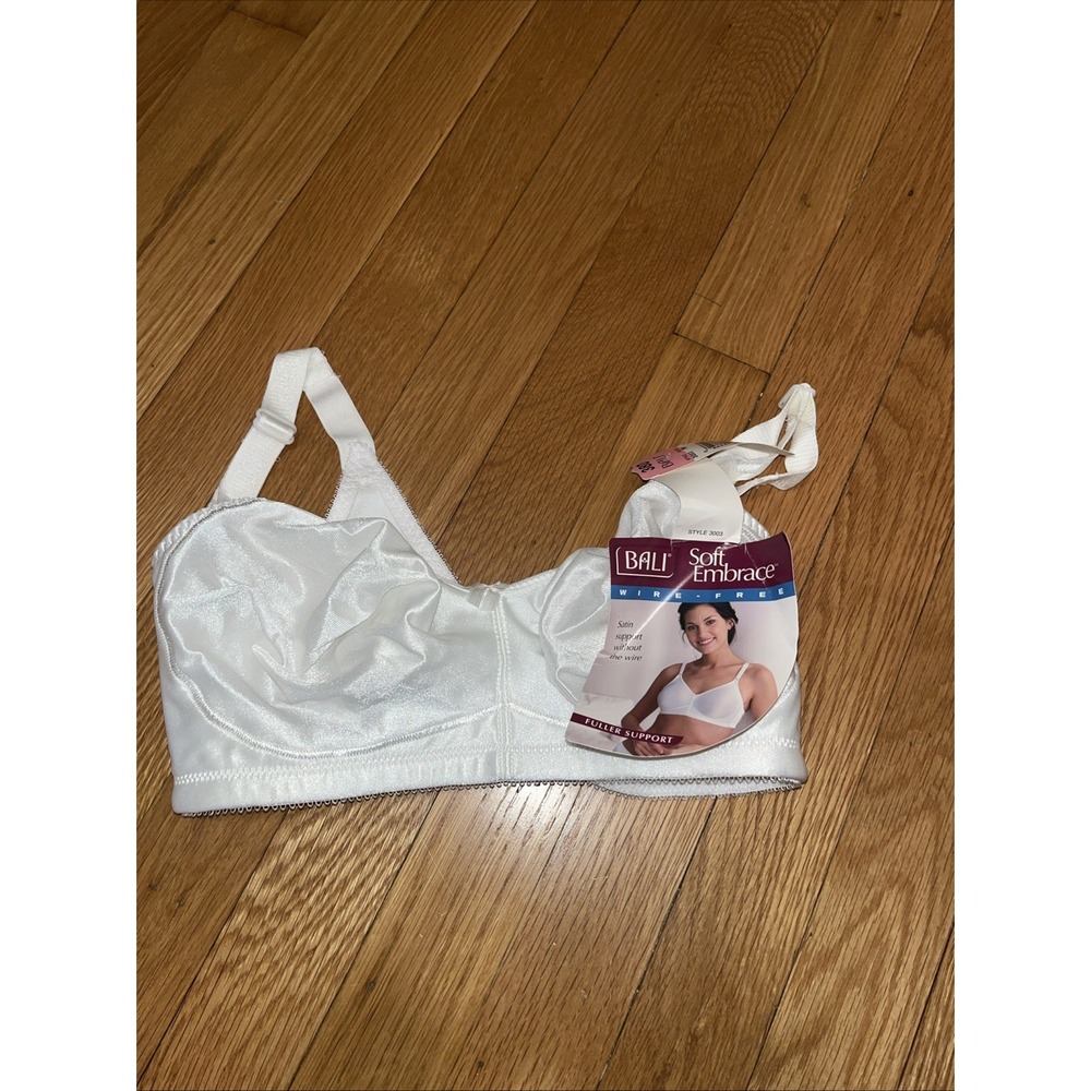 Bali Womens soft embrace wire free‎ 38D white